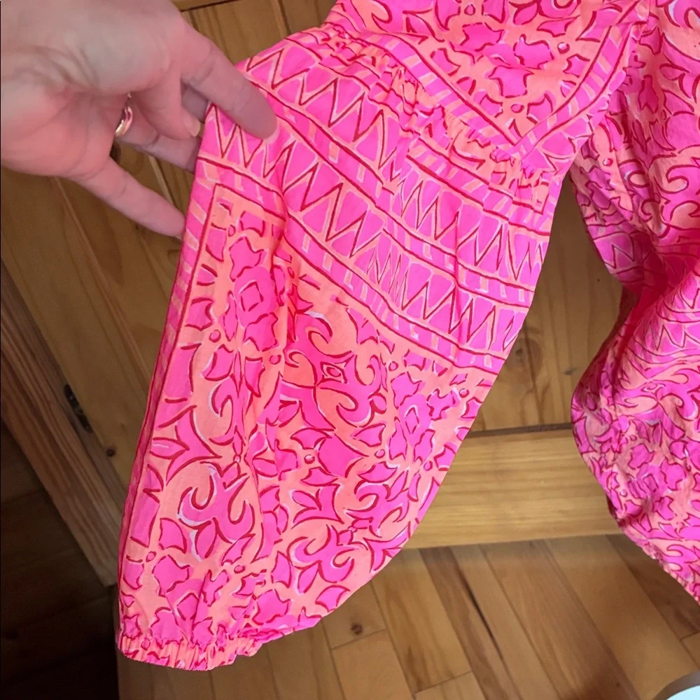 NWOT tortolo scarf print vineyard vines top - Picture 2 of 12